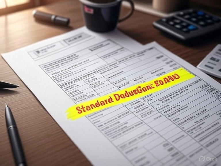 Standard Deduction ₹50,000 – Salary & Pension Tax Benefit