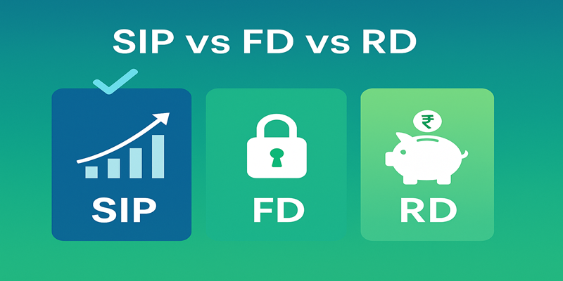 SIP म्हणजे काय vs FD RD तुलना