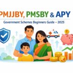 PMJJBY, PMSBY आणि APY Government Schemes Beginners Guide 2025