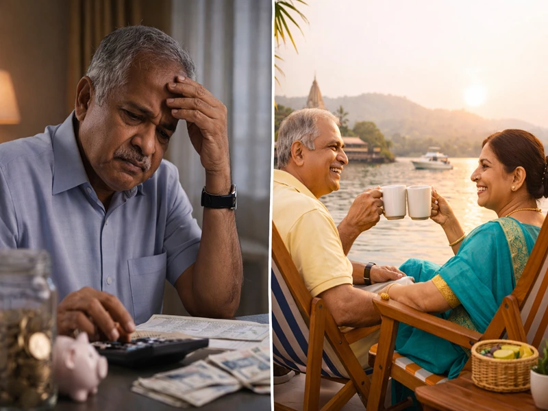 retirement planning Marathi benefits stress free vs stress life