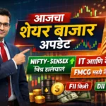 आजचा शेअर बाजार अपडेट