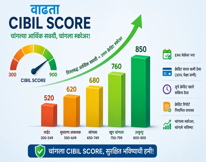 CIBIL Score म्हणजे काय आणि तो ऑनलाइन कसा तपासायचा